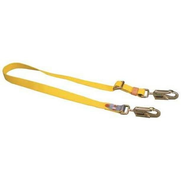 5 ft Yellow 310 lb Weight Capacity Positioning Lanyard 5 ft Yellow 310 lb Weight Capacity Positioning Lanyard
